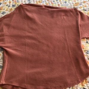 Free People top slouchy shoulder Sz xl nwt